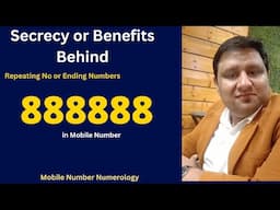 Mobile Number Numerology -: Secrecy of Repeating Number 8888 or Mobile Number Ended with 88888.