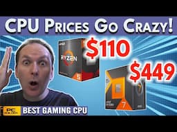 October CPU Prices Go CRAZY! 🛑 9800X3D vs Intel Core Ultra | Best Gaming CPU 2024