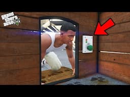 Franklin Found A Secret Button Inside Chop's House In Gta 5!