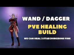 Wand Dagger PvE Healing Build Throne and Liberty | We can Heal 2 Star Dungeons Just Fine