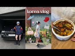 Korea Vlog: my new car, 8 summer outfit ideas, Korean spicy braised chicken mukbang in Andong