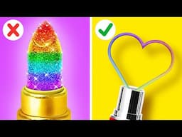 BEST CREATIVE HACKS | Cool Art Challenges and Beauty Tips by 123 GO! Series