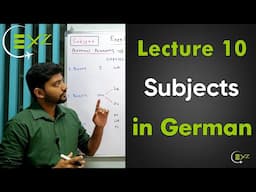 Learn German | Subjects in German language | German for Beginners