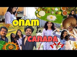 Celebrating Onam with Friends in CANADA 🇨🇦