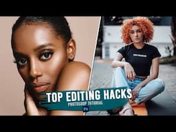 Top 2 BEST editing Hacks for STUNNING Portraits in  Photoshop