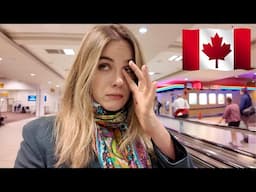 I'M BACK IN TORONTO! | Red Eye Flight, Airbnb Tour + First Impressions