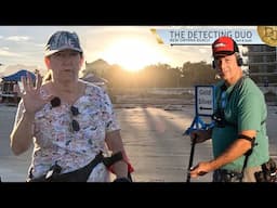 What in the WORLD did we find Beach Metal Detecting? | The Detecting Duo S03E45