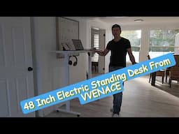 VVENACE 48" Electric Standing Desk Review | Adjustable Height Sit-Stand Desk (2024)