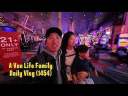 Avoiding Van Life burnout (with a Vegas stay) A day of a Vanlife family