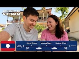 Our Travel Route Explained: Luang Prabang to Điện Biên Phủ with Stops at Nong Khiaw and Muang Ngoy