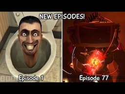 Skibidi Toilet 1 - 77 Full Episode All Episodes (60 FPS REMASTERED) Infected Titan TVman (Episode 78