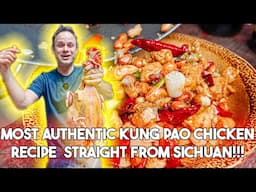 Village Life in China - How to make the BEST Kung Pao Chicken Recipe (DELICIOUS and EASY)