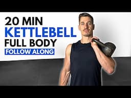 20 Min FULL BODY KETTLEBELL WORKOUT for Strength & Power