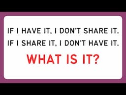 🧠 Mind-Boggling Riddles to Test Your Brain 🕵️‍♂️ | Can You Solve Them? 🤔✨