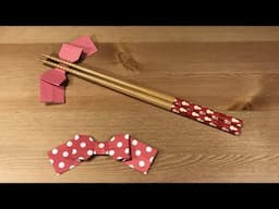 Origami Ribbon / Chopstick restraint