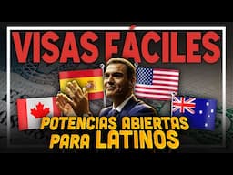 7 POTENCIAS con las VISAS MÁS FÁCILES de OBTENER