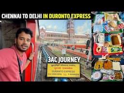 12269 Chennai Nizamuddin duronto Express 3Ac Journey and IRCTC FOOD REVIEW