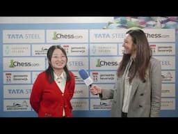 Ju Wenjun draws her game against Ding Liren | Round 13