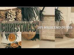 🎄✨ DIY High End CHRISTMAS Decor Dupes | McGee and Co Look for Less