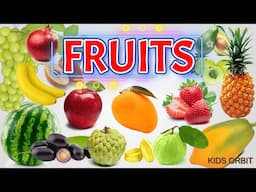 Fruits | Learn Fruit Names in English | Fruits Names for Children | Falon ke naam | Learning Fruits