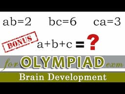 Find the value #olympiadseries | Arindam | Brain Development