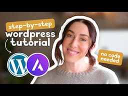 Watch Me Design a WordPress Website (Astra Theme & Cloudways)