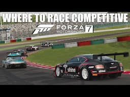 Where To Race Competitive in Forza 7 - 5 Racing Organizations