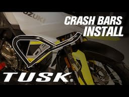 How To Install Tusk Crash Bars | 23+ Suzuki V Strom 800 DE/DE Adv