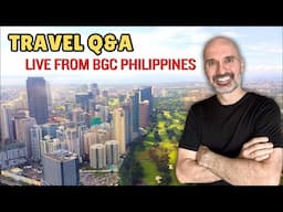 Expat Life in BGC Philippines 🇵🇭 Live Travel Q&A