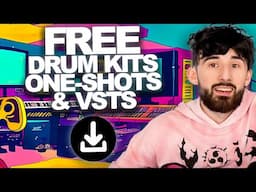 EVERY SOUND YOU NEED AS A PRODUCER (FREE ONE SHOTS, DRUM KITS, VSTS)