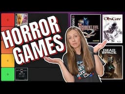 Randomly Ranking 20 of the BEST & Worst Horror Games I've Ever Played!