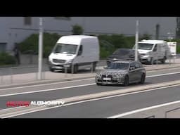 2022 BMW M3 Touring spy video