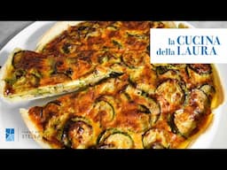 Come fare la QUICHE ZUCCHINE e SPECK | La Cucina della Laura