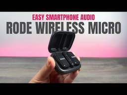 Rode Wireless Micro - Easy To Use Portable Smartphone Wireless Audio