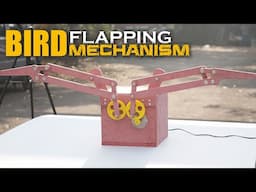 Bird Flapping Mechanism | DIY Mechanical Engineering Projects Ideas