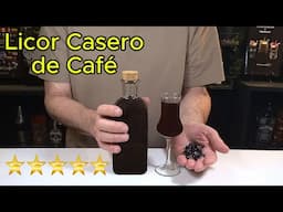 LICOR DE CAFÉ CASERO  estilo Tía María - SE CONSUME AL MOMENTO