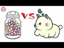 Poody and Fartsy Cat: Cat vs Glass Candy Jar @FunnyCatsHome