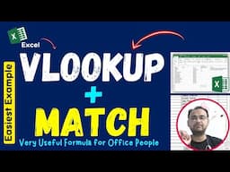 Vlookup with Match Formula in Excel with Easy Example | Business Excel