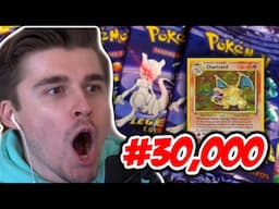 LUDWIG $30,000 VINTAGE POKEMON  UNBOXING! | Legendary Collection Booster Box Opening