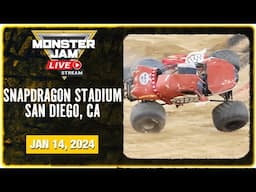 Monster Jam: San Diego 2 (Full Event) | January 14, 2024 | Monster Jam Stadium West 2024