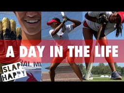 DAY IN THE LIFE: Hitting Lesson, Catching Up with Laney, and Game Highlights (Softball)