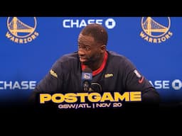 Warriors/Hawks Postgame x Analysis: Draymond, Wiggins, TJD, Coach Kerr Reactions | Nov 20, 2024