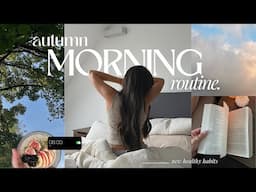 Fall 6AM Morning Routine 2024 🍂 productive & aesthetic healthy habits