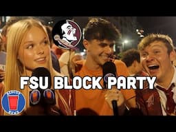 Florida State Block Party Interviews - PARENTS WEEKEND