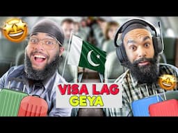 Pakistan Ka Visa Lag geya 😍