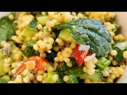 Israeli or Pearl Couscous Salad