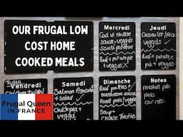 Our frugal low cost home cooked meals #chatgpt #mealsoftheweek #frugal