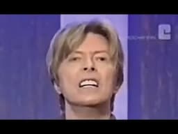 David Bowie imitates Mick Jagger!!