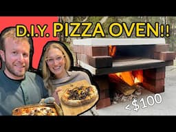 Build Your Own Pizza Oven! Make Professional Pizza in Your Back Yard