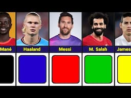 Famous Footballers And Their Favorite Colour